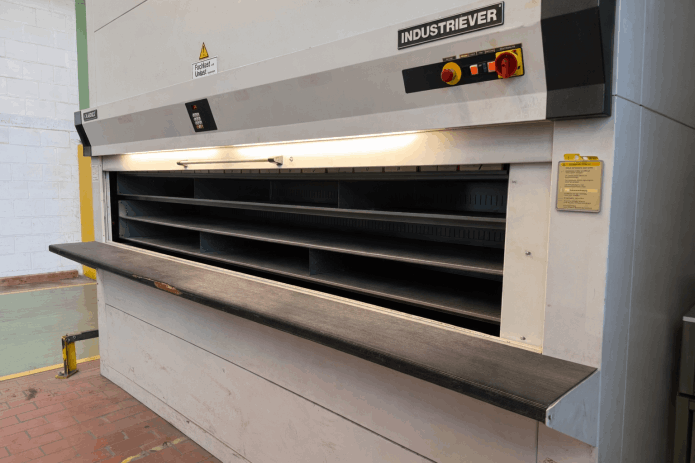 Kardex Umlaufregal Paternoster Typ 252-2212-2