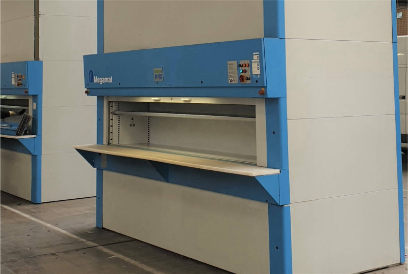 Megamat Paternoster Umlaufregal Typ 2046-356-18-2