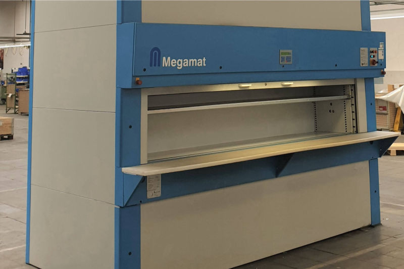 Megamat Paternoster Umlaufregal Typ 2046-356-18-1